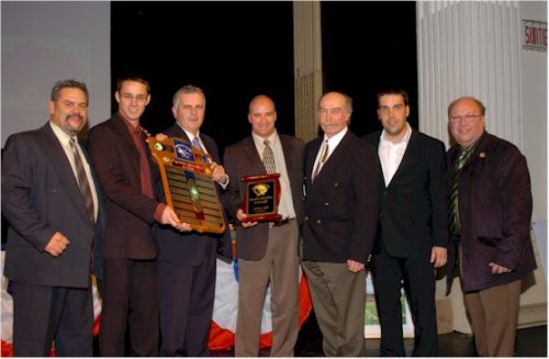 Jean-Claude Gingras, Martin Scalon, Don Warnholtz, Mike Goyette, Craig Johnson, Steeve Ager et Réal Lajoie