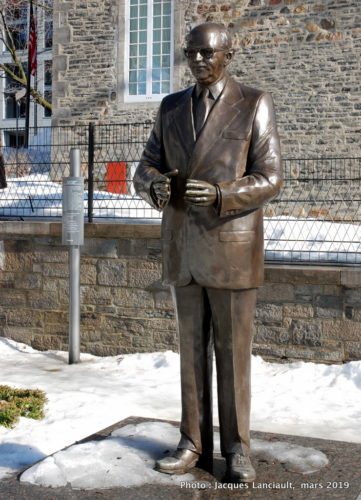 Monument à Jean Drapeau, Annick Bourgeau, Montréal, Québec