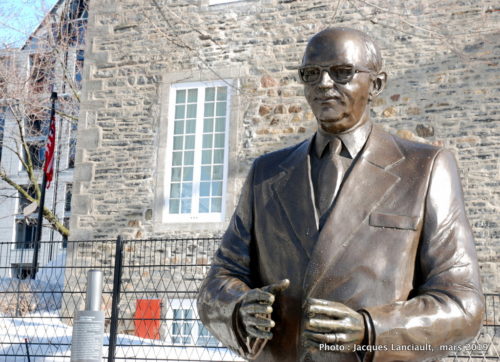 Monument à Jean Drapeau, Annick Bourgeau, Montréal, Québec