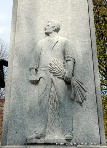Monument au curé Labelle, Alfred Laliberté place Curé-Labelle, Saint-Jérôme, Québec