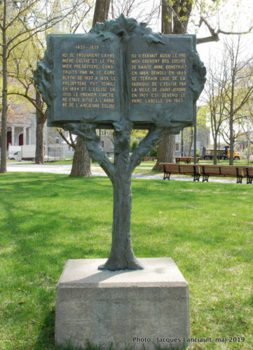 Place du Curé-Labelle, Alfred Laliberté, place Curé-Labelle, Saint-Jérôme, Québec