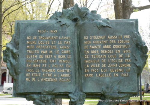 Place du Curé-Labelle, Alfred Laliberté, place Curé-Labelle, Saint-Jérôme, Québec