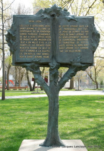 Place du Curé-Labelle, Alfred Laliberté, place Curé-Labelle, Saint-Jérôme, Québec