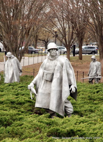Korean War Veterans Memorial, Washington D.C., États-Unis