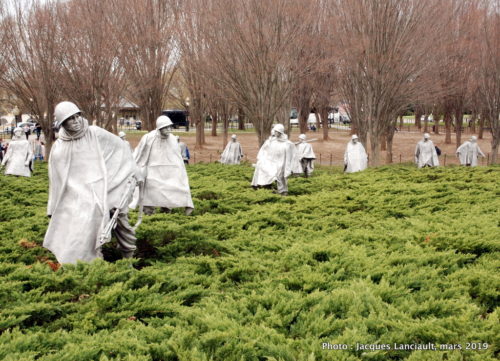 Korean War Veterans Memorial, Washington D.C., États-Unis