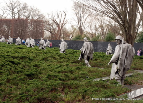 Korean War Veterans Memorial, Washington D.C., États-Unis