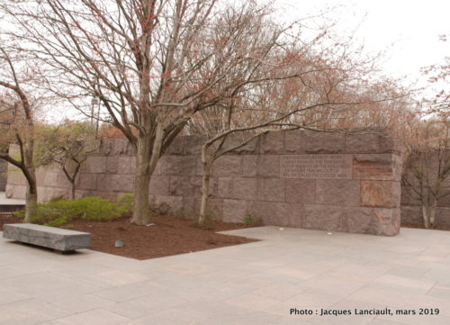 Franklin Delano Roosevelt Memorial, Washington D.C., États-Unis