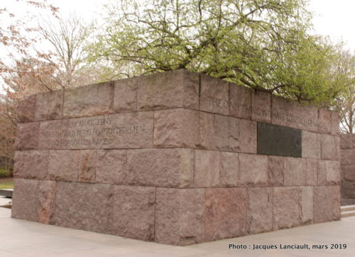 Franklin Delano Roosevelt Memorial, Washington D.C., États-Unis