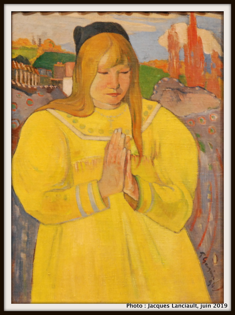 Jeune chrétienne, Paul Gauguin, Musée des beaux-arts d’Ottawa, Ottawa, Ontario