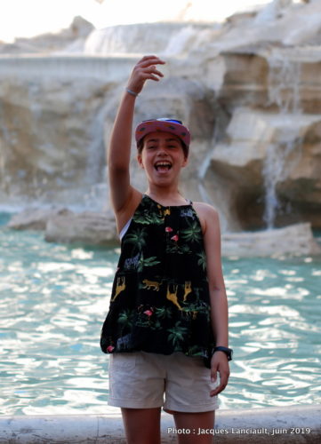 Chloé, Fontana di Trevi, Rome, Italie