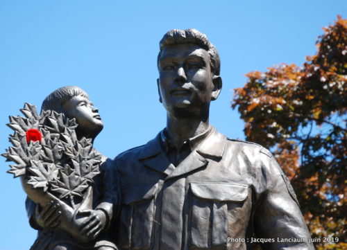 Monument honorant des Canadiens morts en service, Ottawa, Ontario