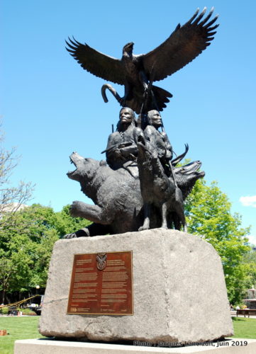 Monument national aux anciens combattants autochtones, Ottawa, Ontario