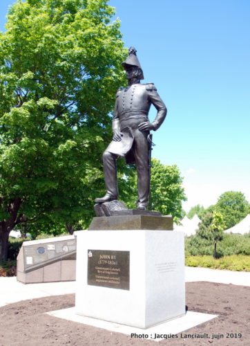Monument au colonel John By, parc Major’s Hill, Ottawa, Ontario