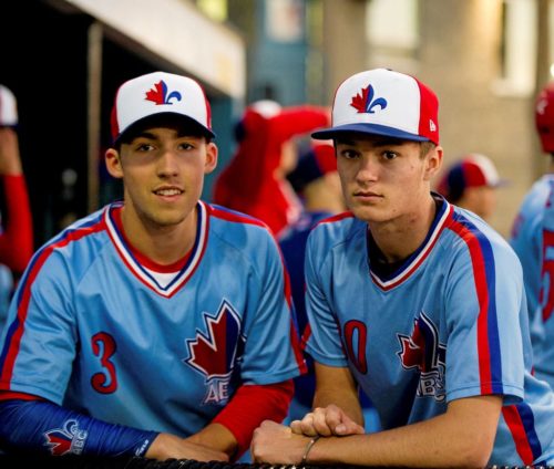 Raphaël Picard et Jaycob Lachance