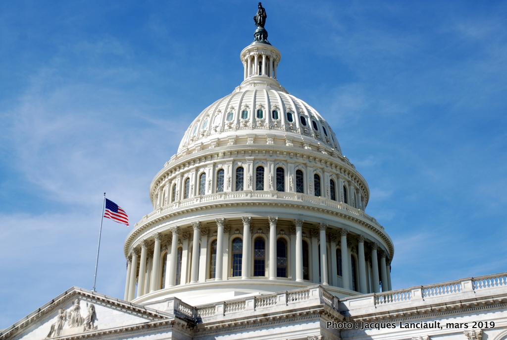 Le Capitole des États-Unis : un édifice majestueux tant à l’extérieur qu’à l’intérieur! (1re partie)