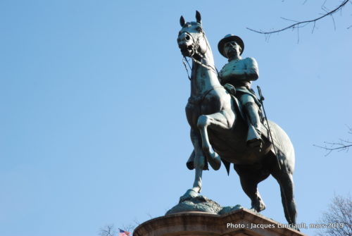 Monument au Général Winfield Scott Hancock, Washington D. C, États-Unis