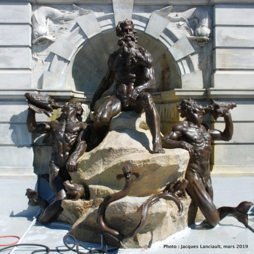 La cour de Neptune, Jefferson Building, Washington D.C., États-Unis