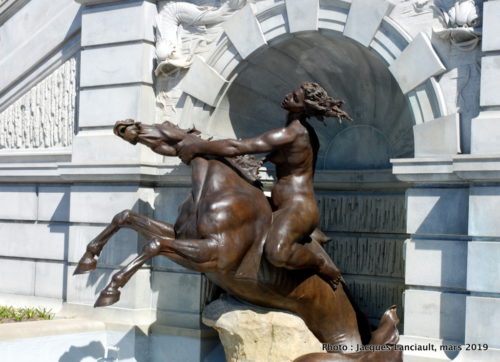 La cour de Neptune, Jefferson Building, Washington D.C., États-Unis