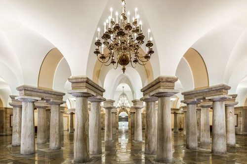 Crypte, Capitole des États-Unis, Washington D.C., États-Unis 