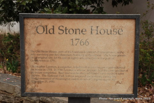 Old Stone House, Quartier Georgetown, Washington D.C., États-Unis