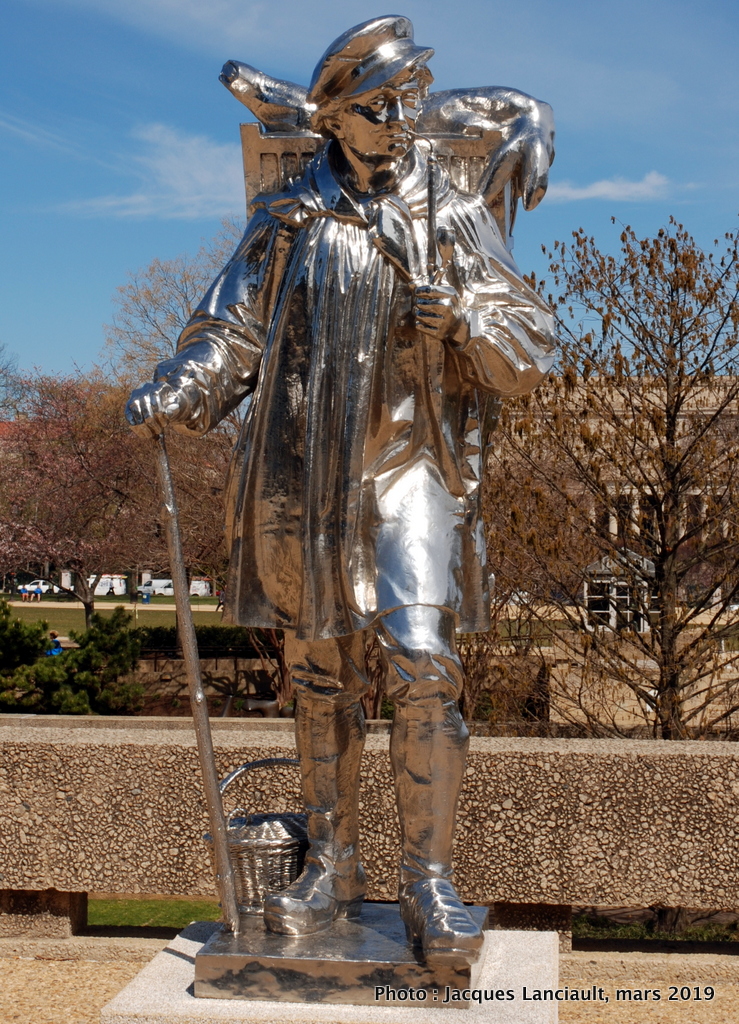 La plaza et le jardin de sculptures du Hirshhorn Museum… Wow!