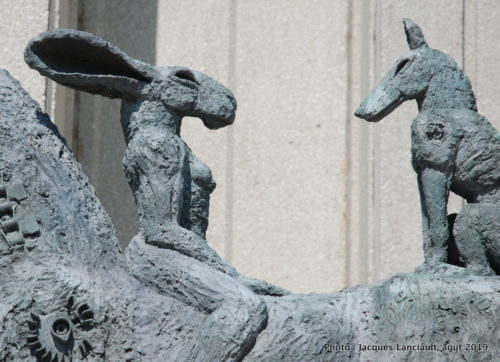Lovers on Horseback, Sophie Ryder, Montréal, Québec