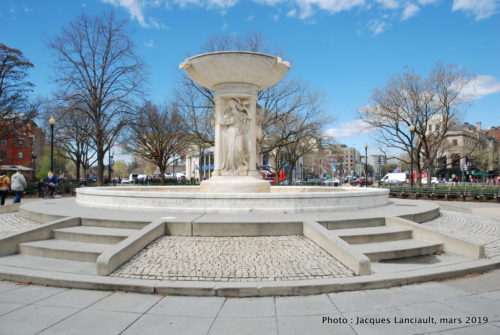 Fontaine Dupont Circle, Washington D.C., États-Unis