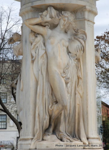 Fontaine Dupont Circle, Washington D.C., États-Unis