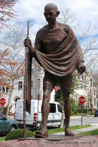 Mémorial au Mahatma Gandhi, Washington D.C., États-Unis