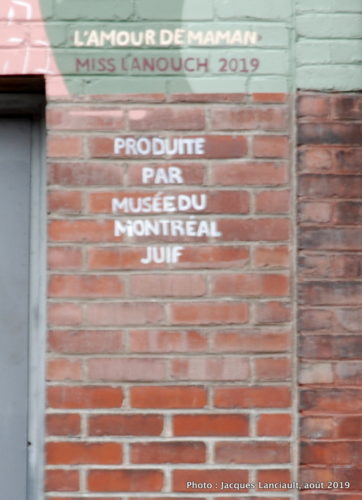 L’amour de maman, Miss Lanouch, rue Saint-Dominique, Montréal, Québec