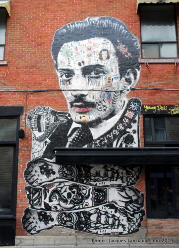 Young Dalí, rue de Bullion, Montréal, Québec