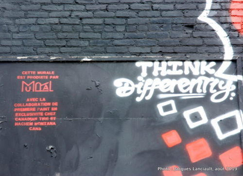 Think Differently, Germ Dee, Montréal, Québec