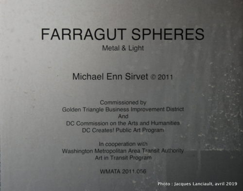 Station Farragut West, Washington D.C., États-Unis
