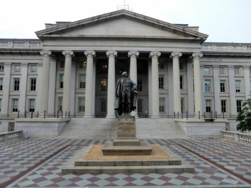 Treasury Building, Washington D.C., États-Unis