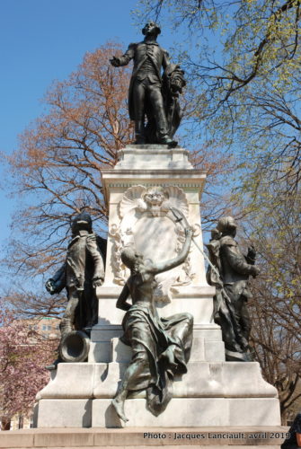 Monument au marquis de de Lafayette, Washington D.C., États-Unis