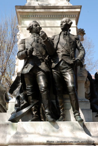 Monument au marquis de de Lafayette, Washington D.C., États-Unis