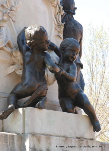 Monument au marquis de de Lafayette, Washington D.C., États-Unis
