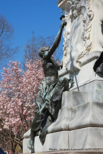 Monument au marquis de de Lafayette, Washington D.C., États-Unis
