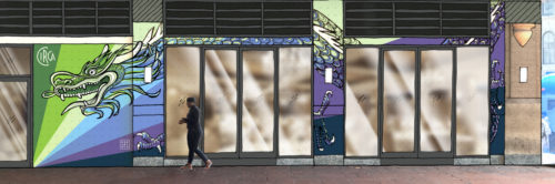 Station de métro Gallery Place, Washington D.C., États-Unis