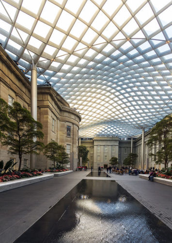 Robert and Arlene Kogod Courtyard, Washington D.C., États-Unis
