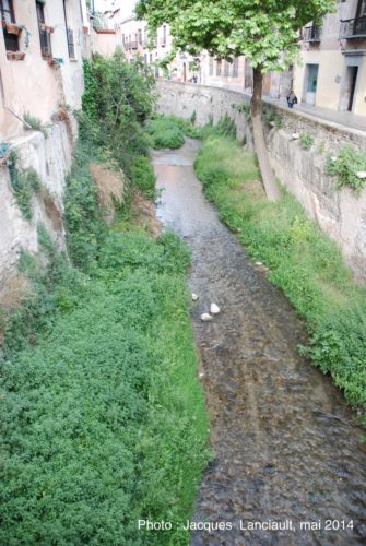 Rio Darro, Grenade, Andalousie, Espagne