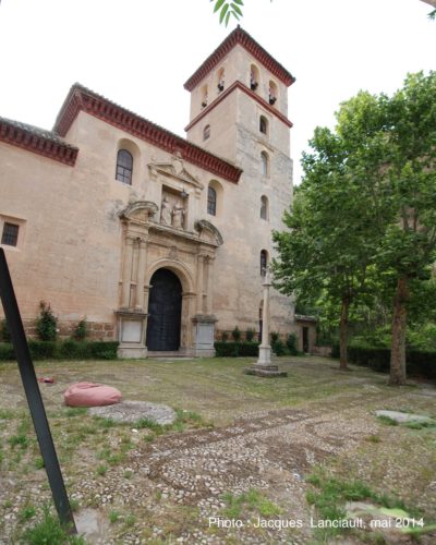 Iglesia de San Pedro y Pablo, Carrera del Darro, Grenade, Andalousie, Espagne