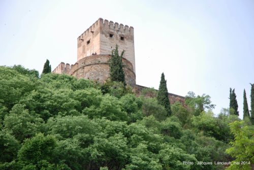 Carrera del Darro, Grenade, Andalousie, Espagne