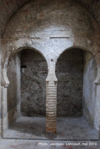 Baños árabes el Bañuelo, Grenade, Andalousie, Espagne