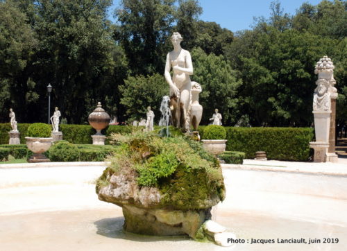 Jardin de la Villa Borghese, Rome Italie
