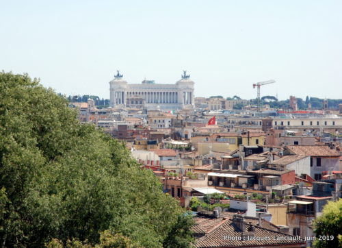 Jardin du Pincio, parc de la Villa Borghese, Rome Italie