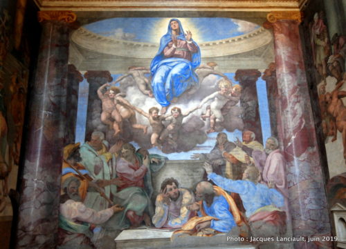 L'Assomption de la Vierge Marie, Chiesa della Santissima Trinità dei Monti, Rome, Italie