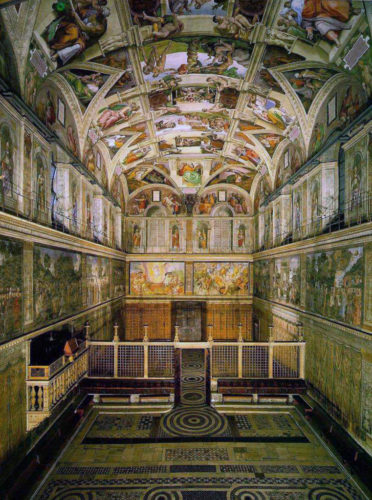 Chapelle Sixtine, Musées du Vatican, Rome, Vatican
