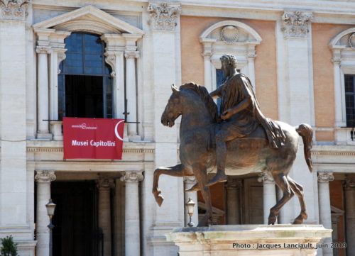 Place du Capitole, Rome, Italie