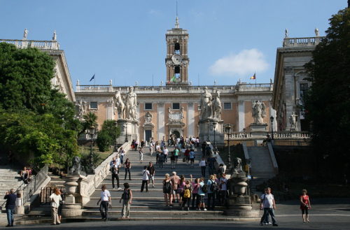 Cordonata, Rome, Italie